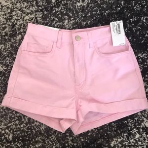 American Apparel high-waist cuff short